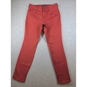 NYDJ Ami Skinny Legging Red Jeans Lift Tuck Technology Womens 4P Petite